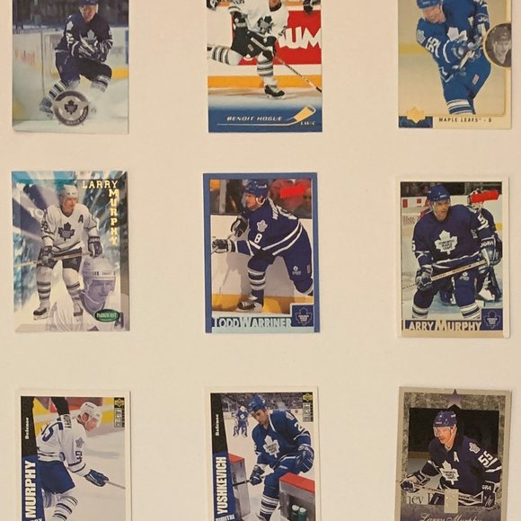 Toronto Maple Leafs - Lot of 26 Vintage NHL Hockey Cards 1990s - Picture 6 of 7